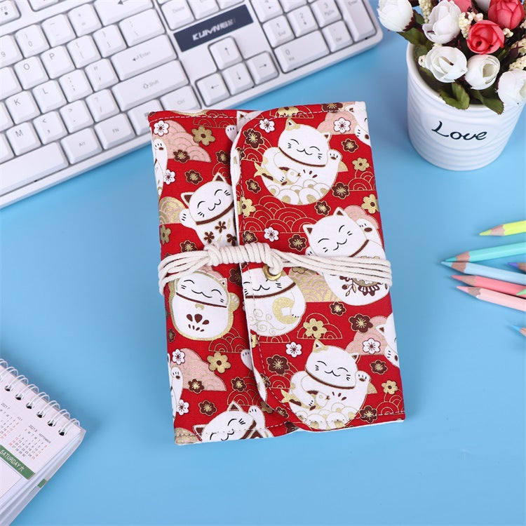Wholesale Zhaocai Cat Fabric Binding Notebook